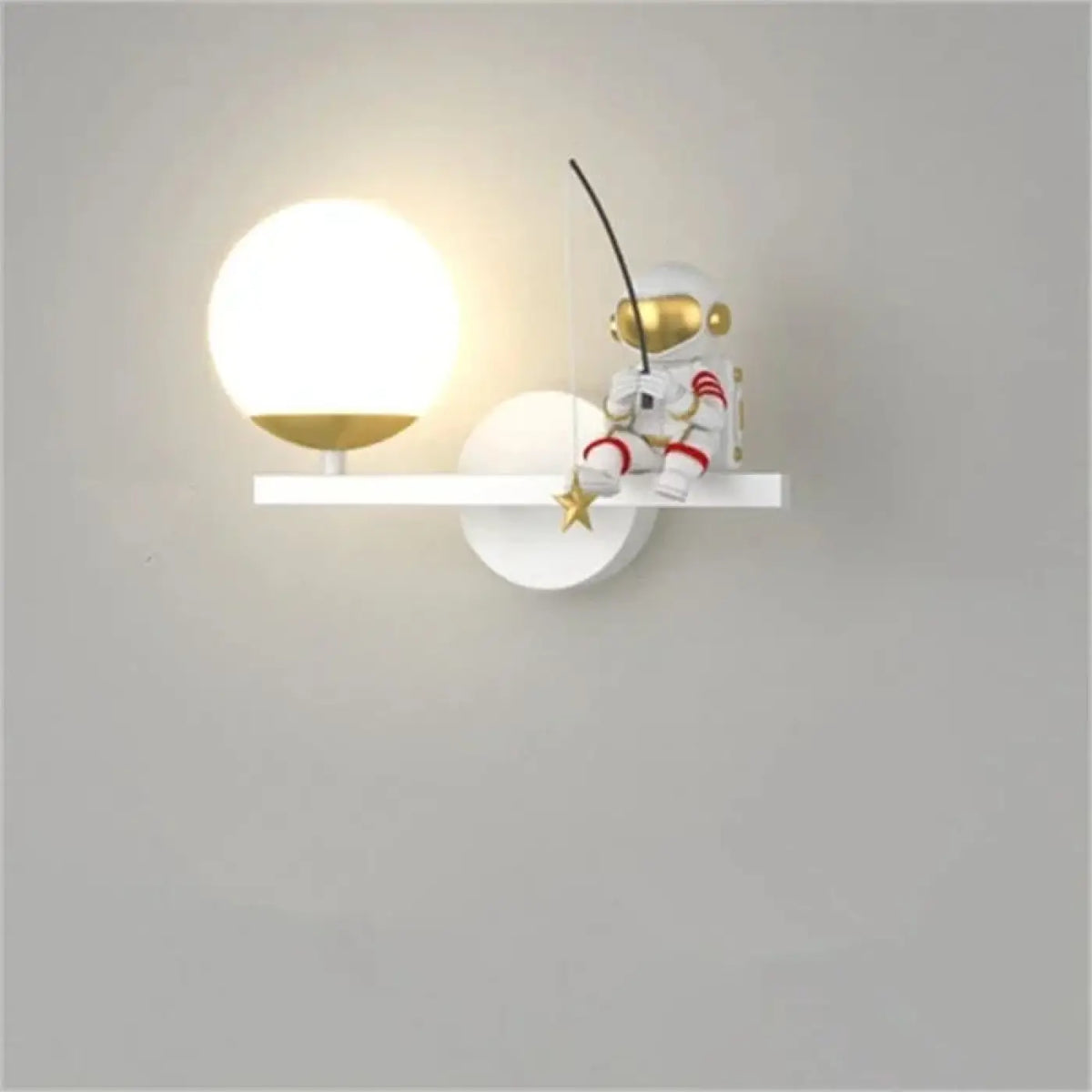 Applique Murale Enfant Globe et Figurine – Sélan