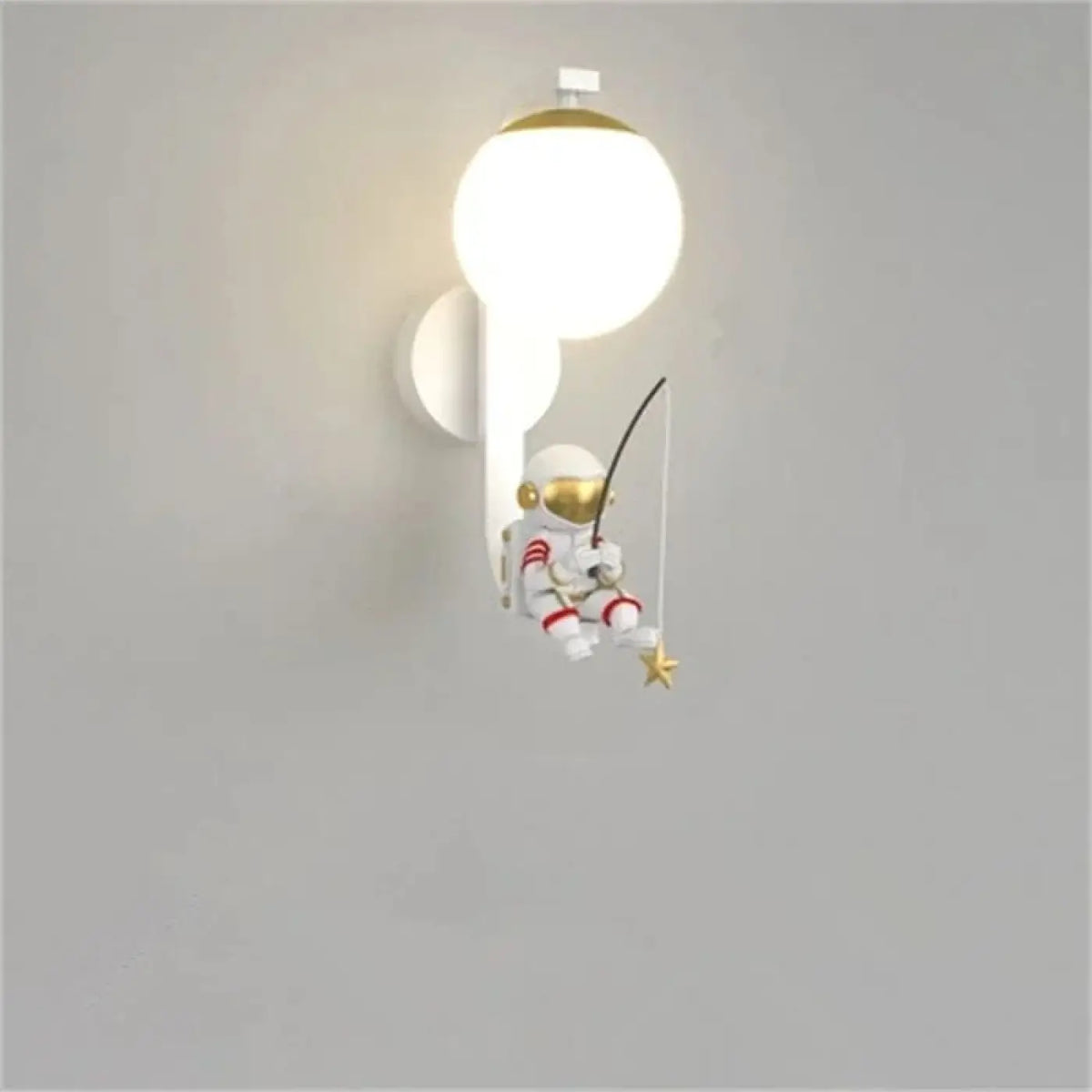 Applique Murale Enfant Globe et Figurine – Sélan