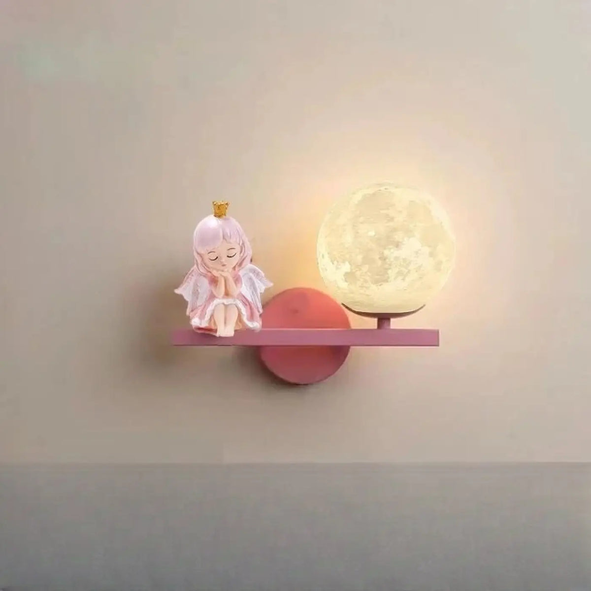 Applique Murale Enfant Globe et Figurine – Sélan
