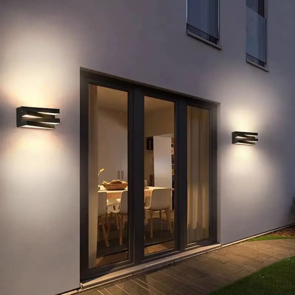 Applique Murale Extérieure LED Superposée – Fania