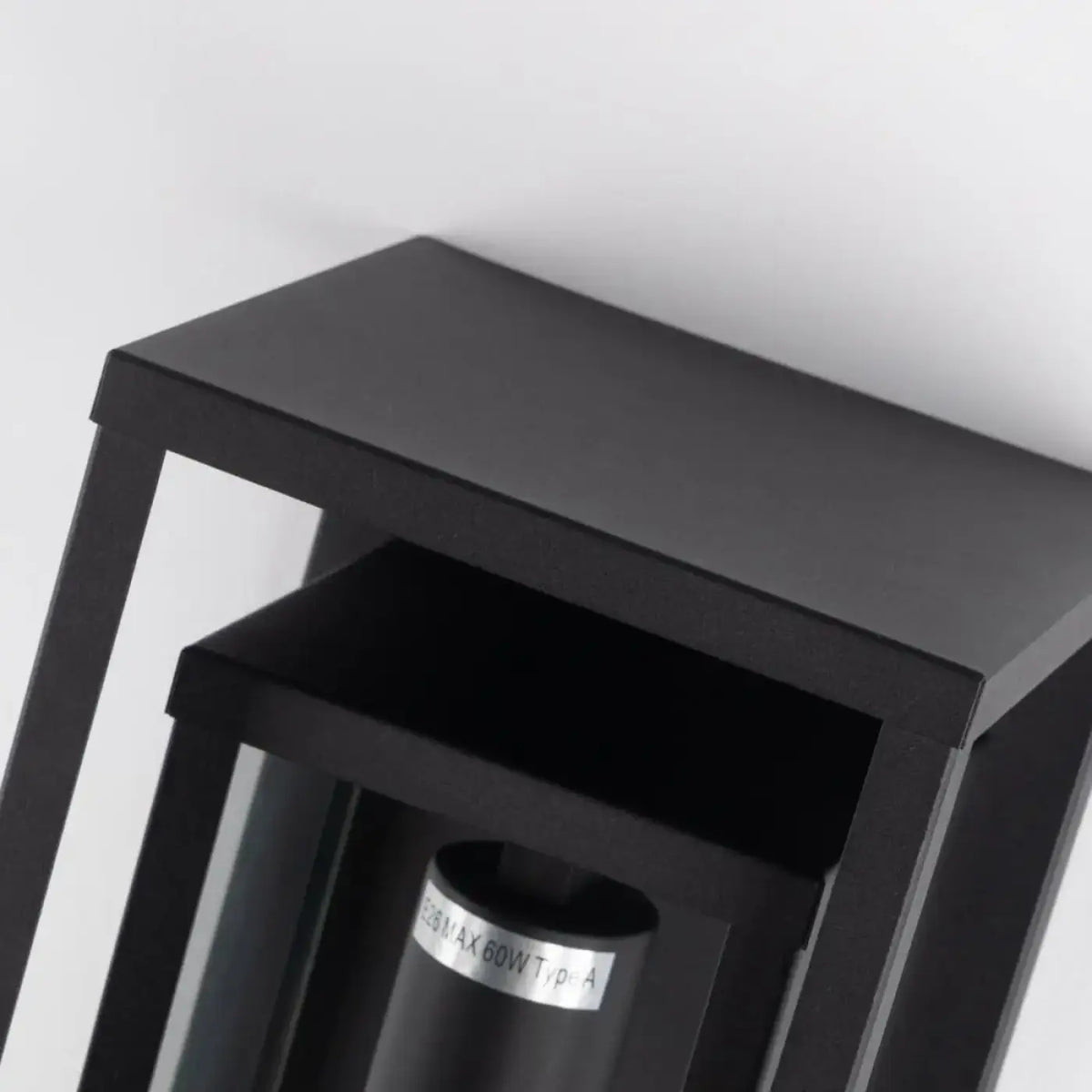 Applique Murale Extérieure Design Métal Noir – Rania