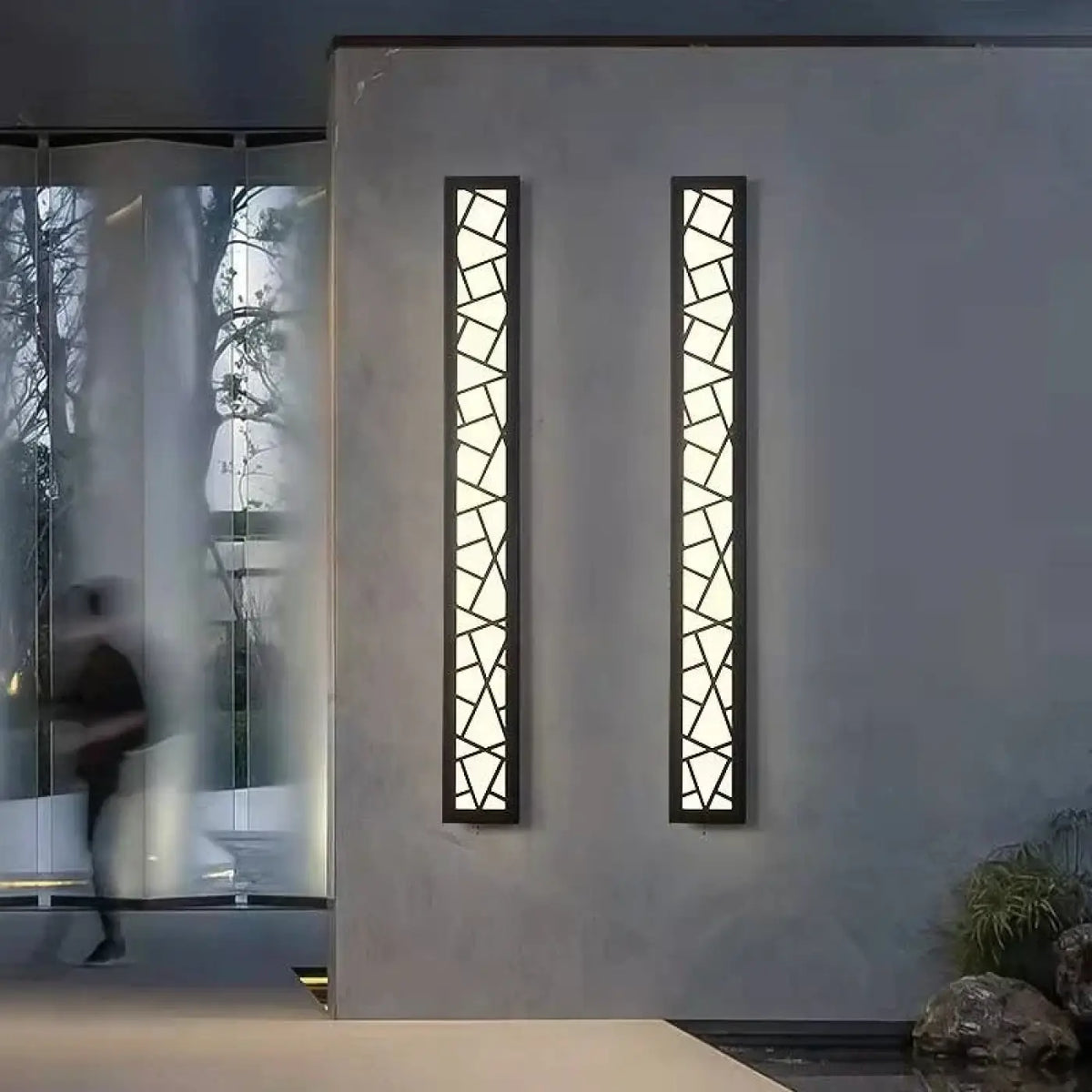 Applique Extérieure Géométrique Dimmable – Norel