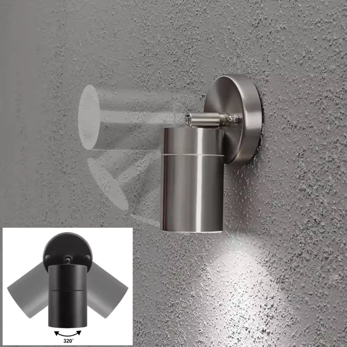 Applique Murale Extérieure Pivotante – Démette