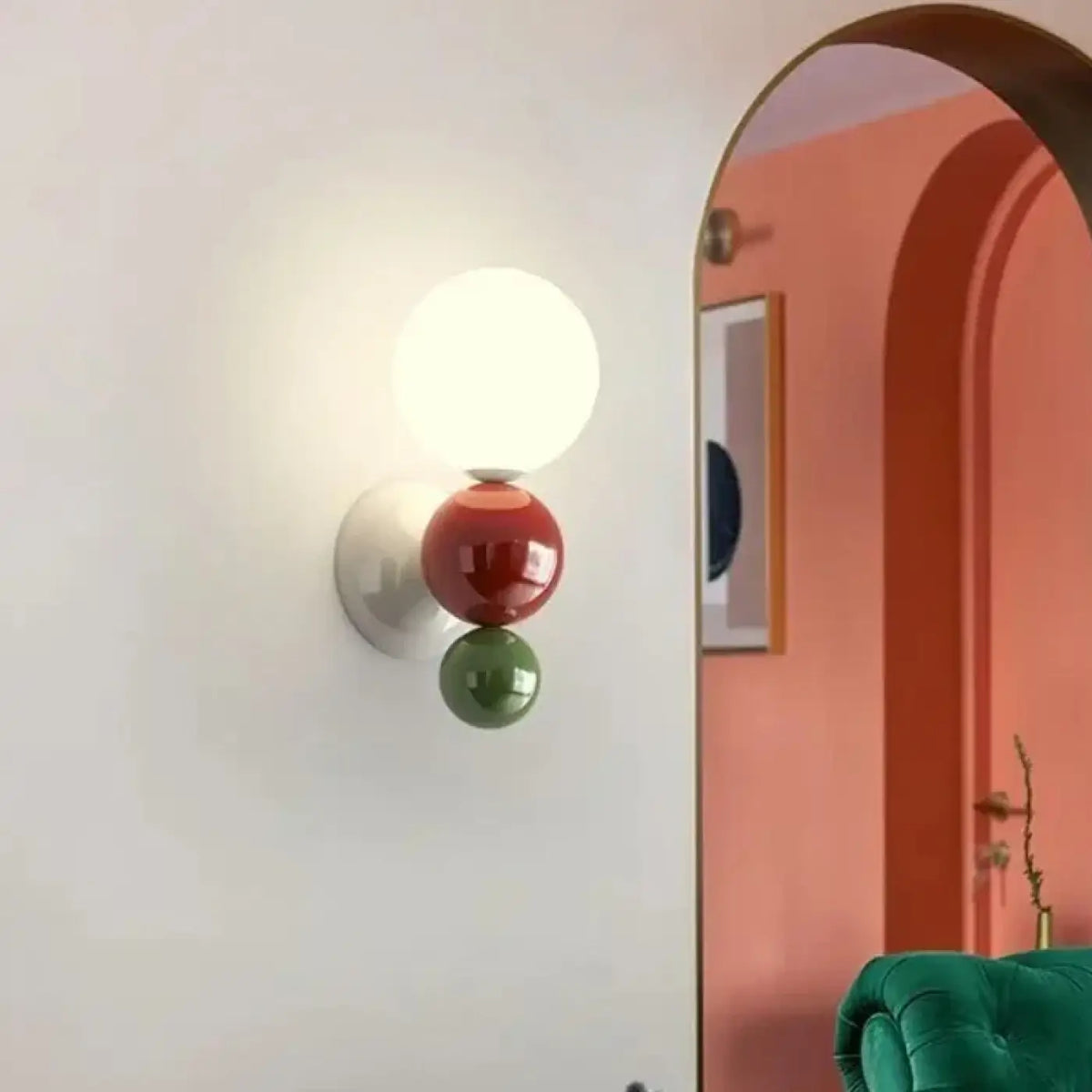 Applique Murale LED en Fer Blanc – Vadan