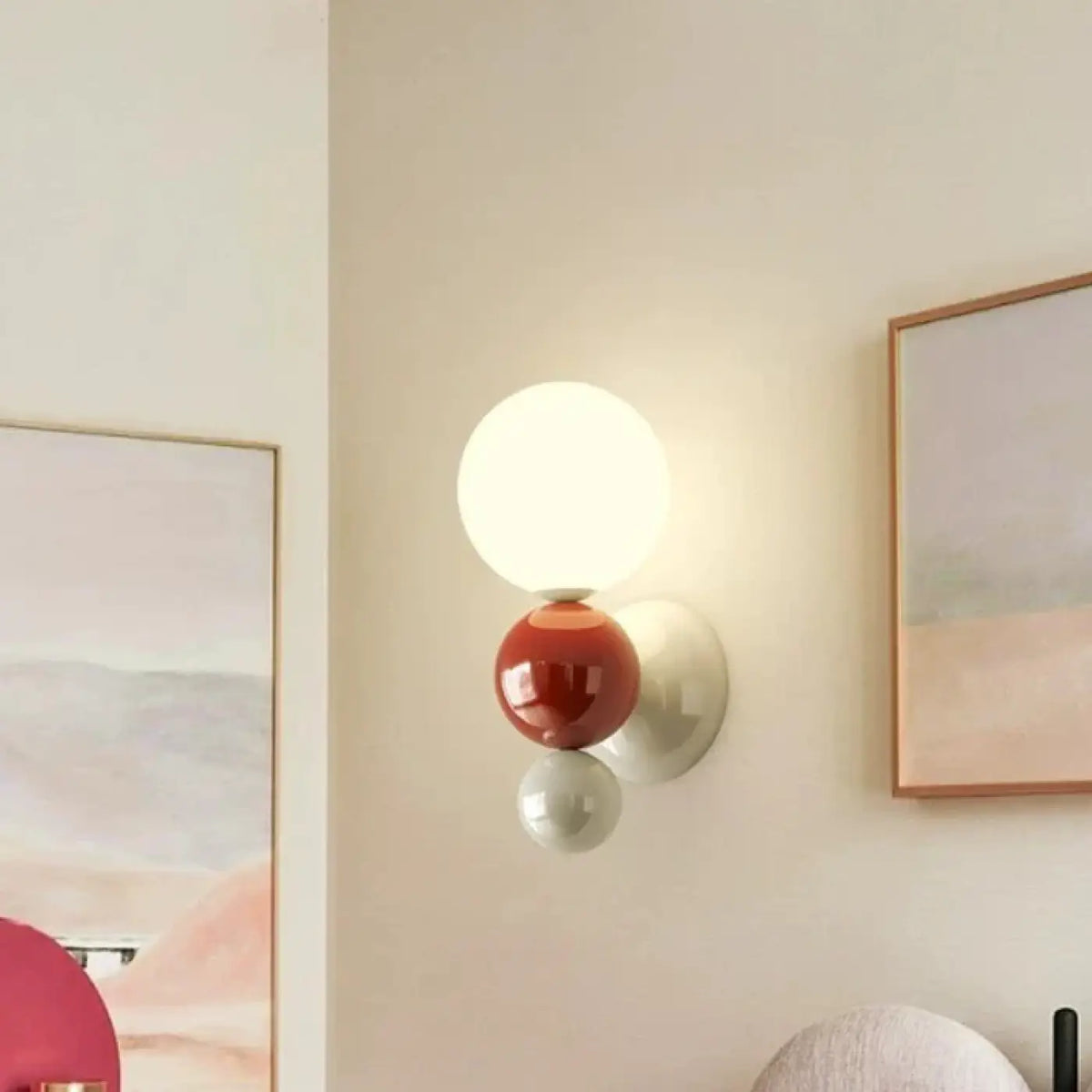 Applique Murale LED en Fer Blanc – Vadan