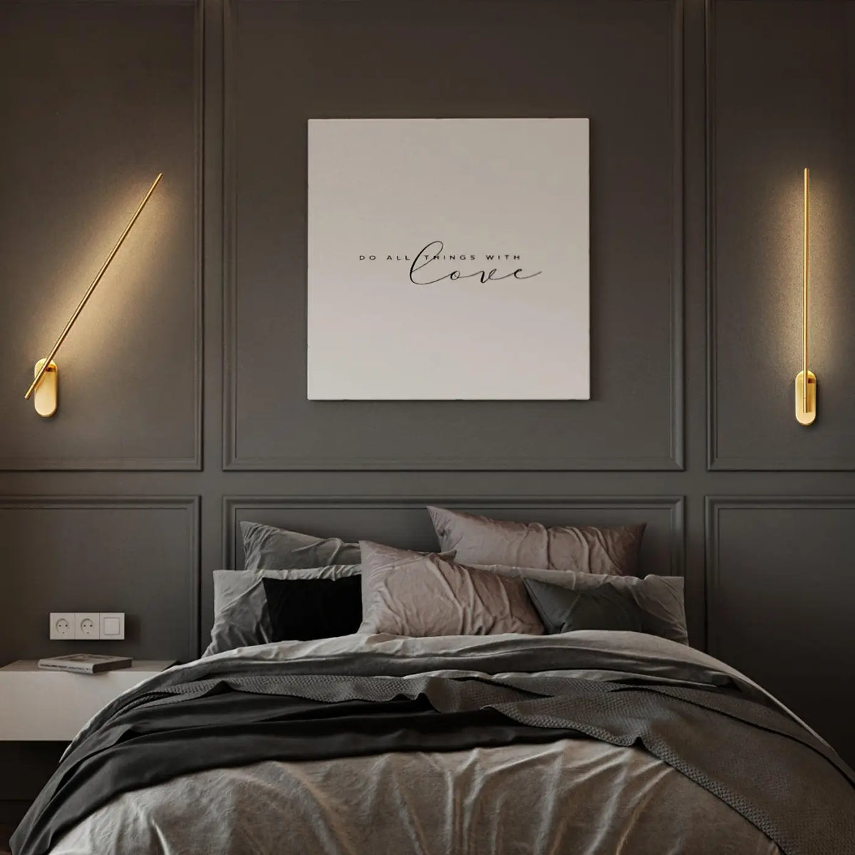 Applique Murale Fine Minimaliste – Timel