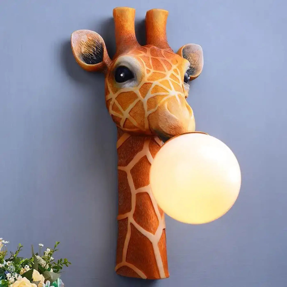 Applique Murale Girafe avec Globe – Mivo