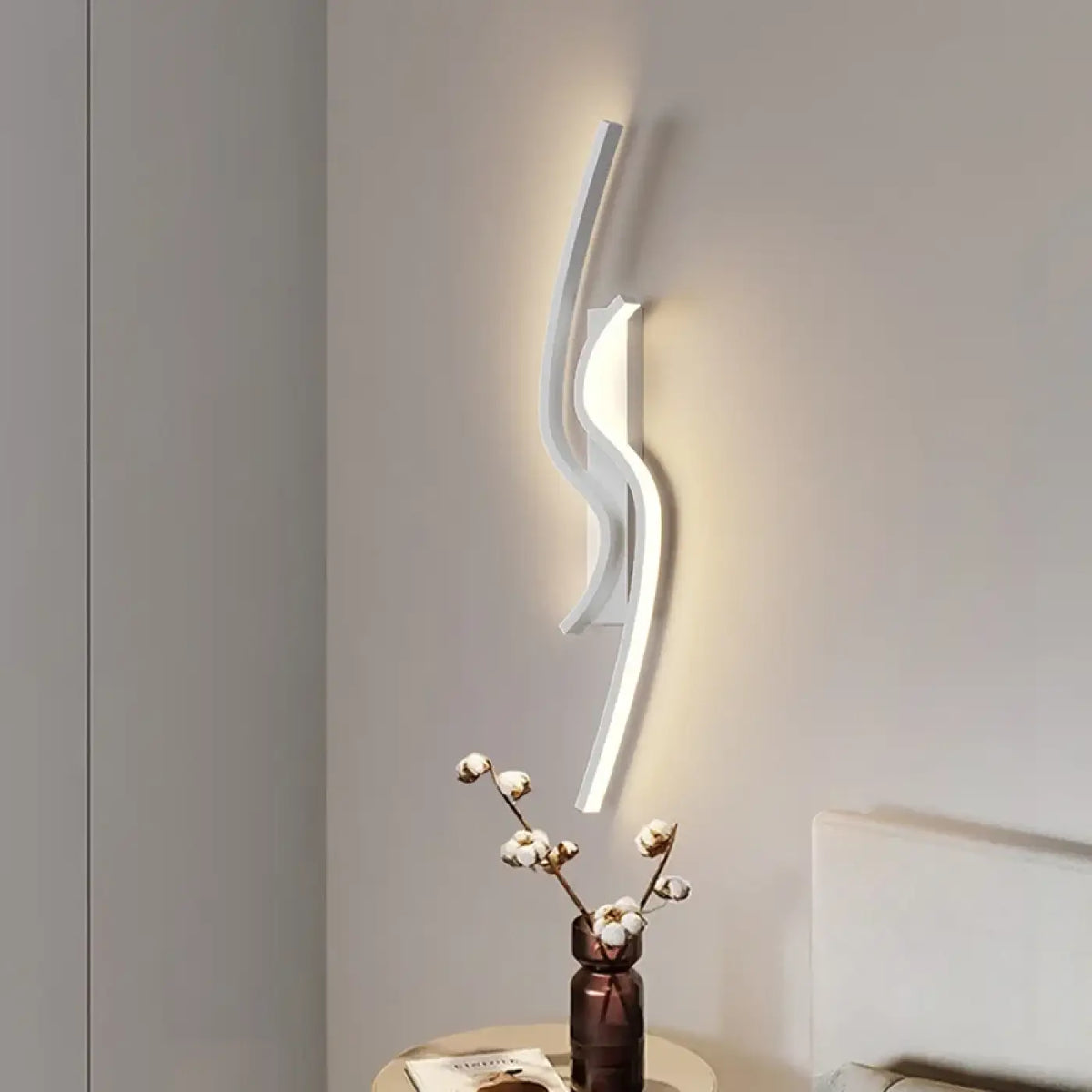 Applique Murale LED Double Vague – Darel