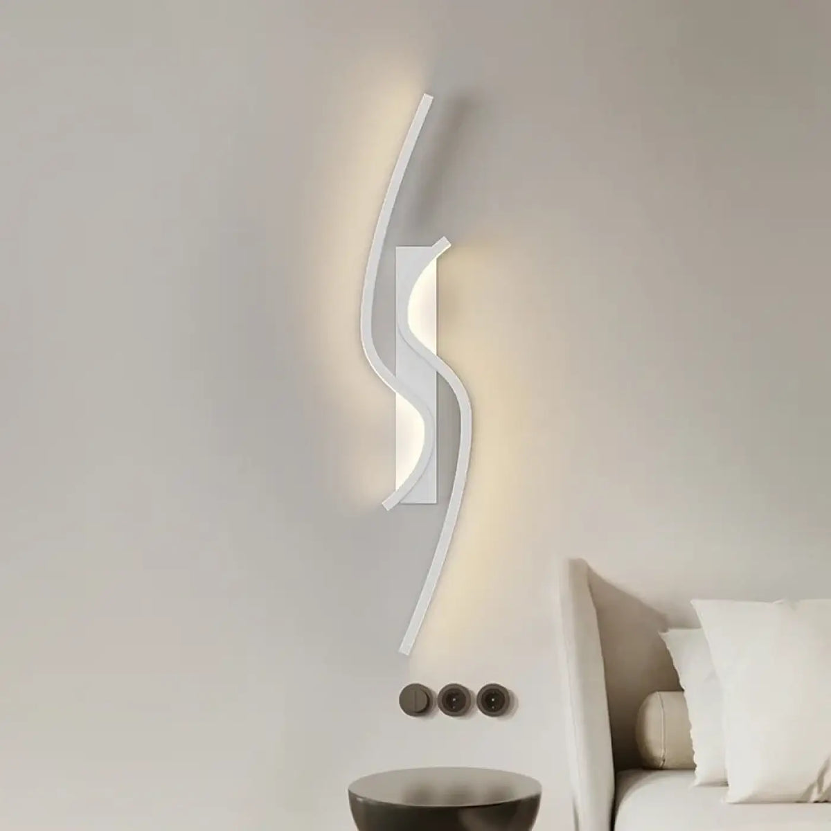Applique Murale LED Double Vague – Darel