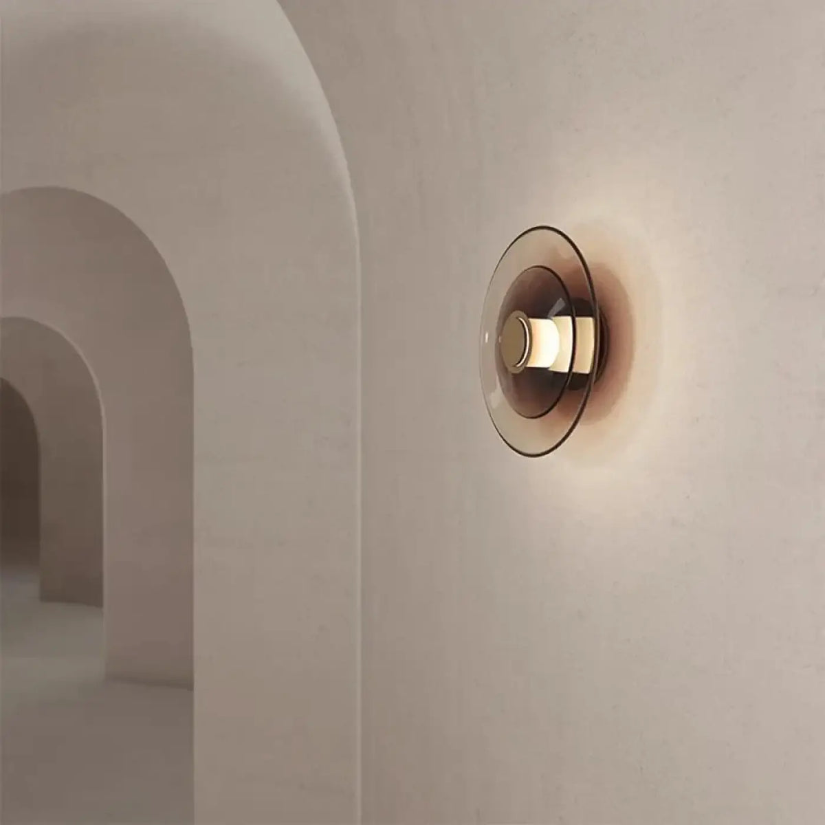 Applique Murale LED Circulaire Noire – Virette