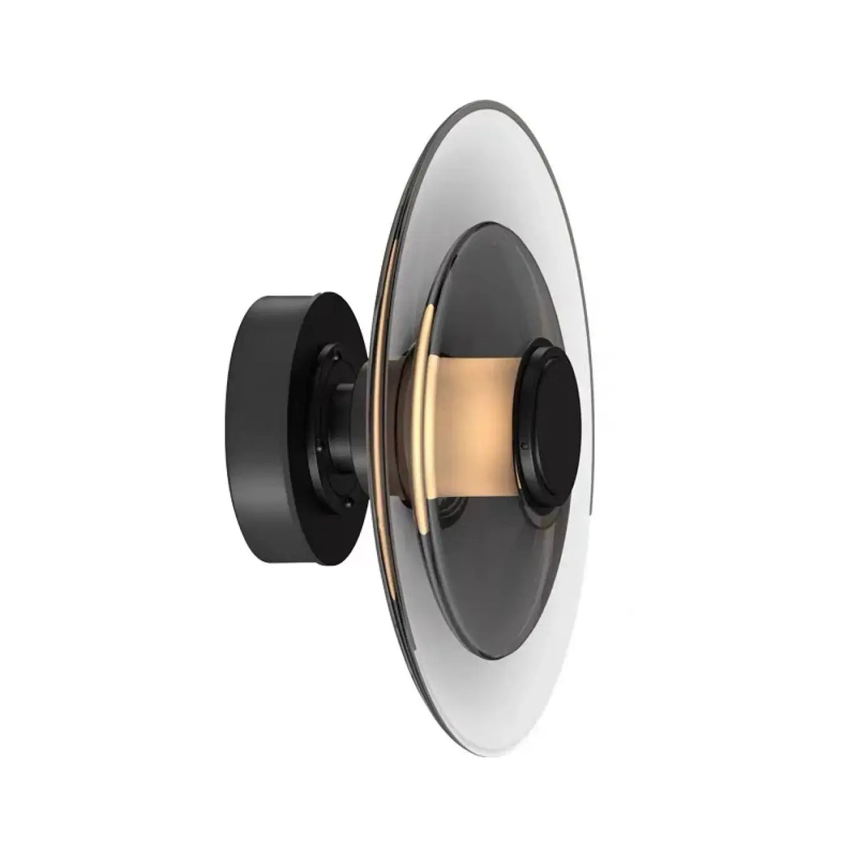 Applique Murale LED Circulaire Noire – Virette