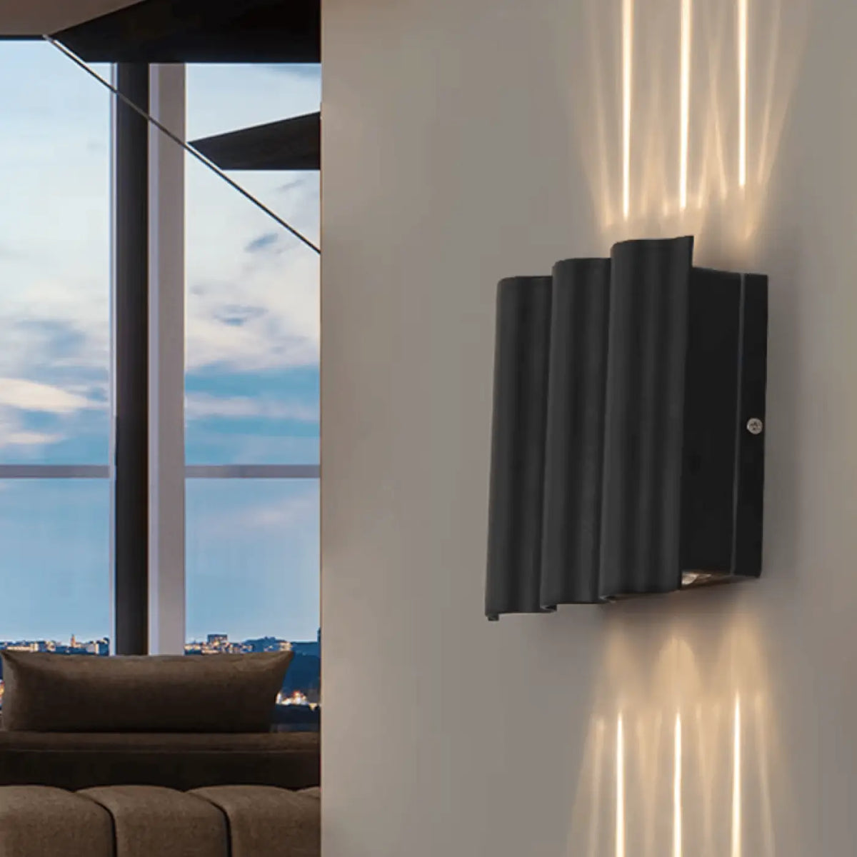 Applique Murale LED Ondulée – Savan