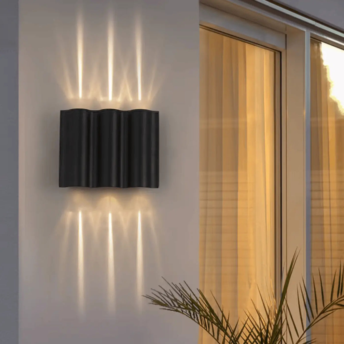Applique Murale LED Ondulée – Savan