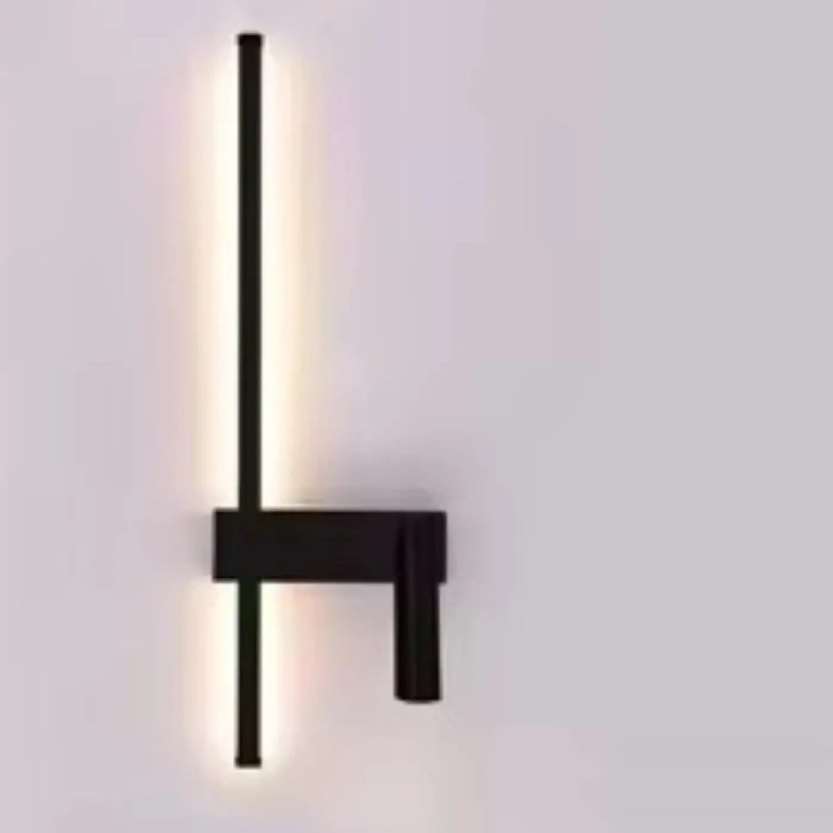 Applique Murale LED Minimaliste Métal Noir – Bosine