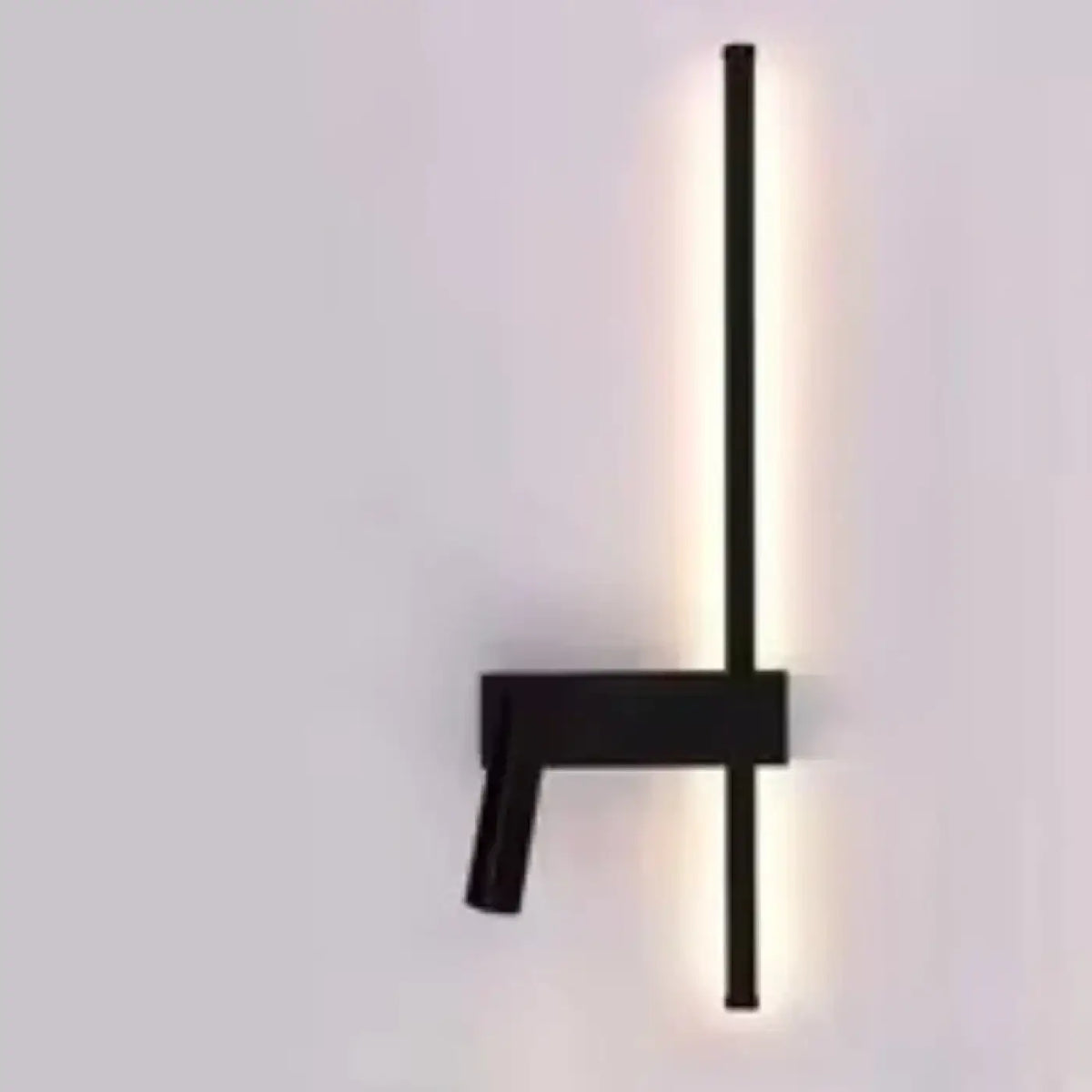 Applique Murale LED Minimaliste Métal Noir – Bosine