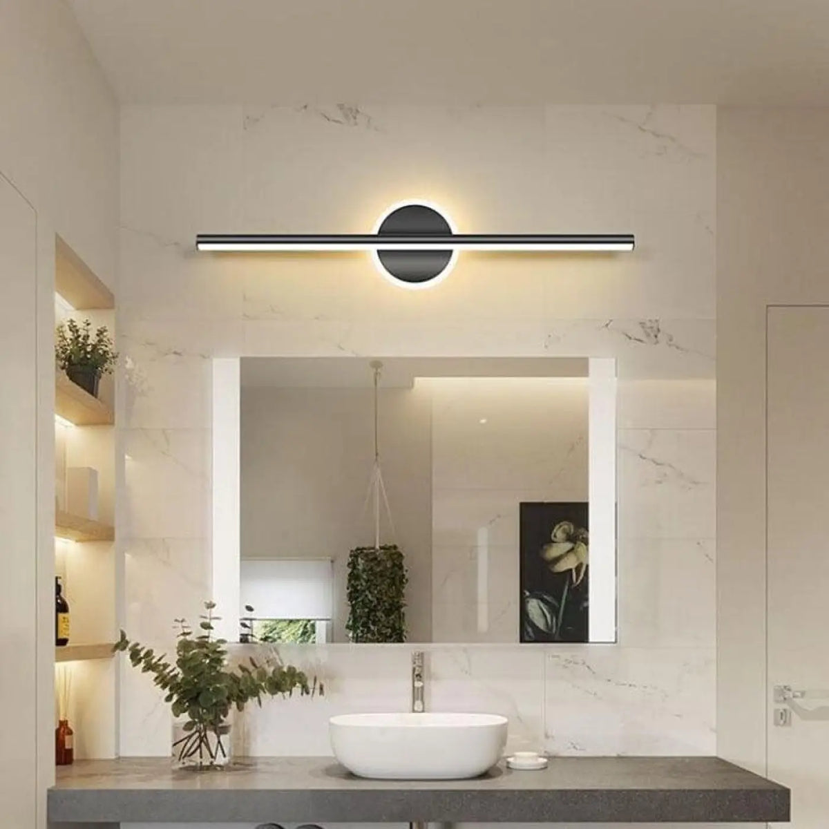 Applique Murale LED Design Carré ou Cercle – Sémane