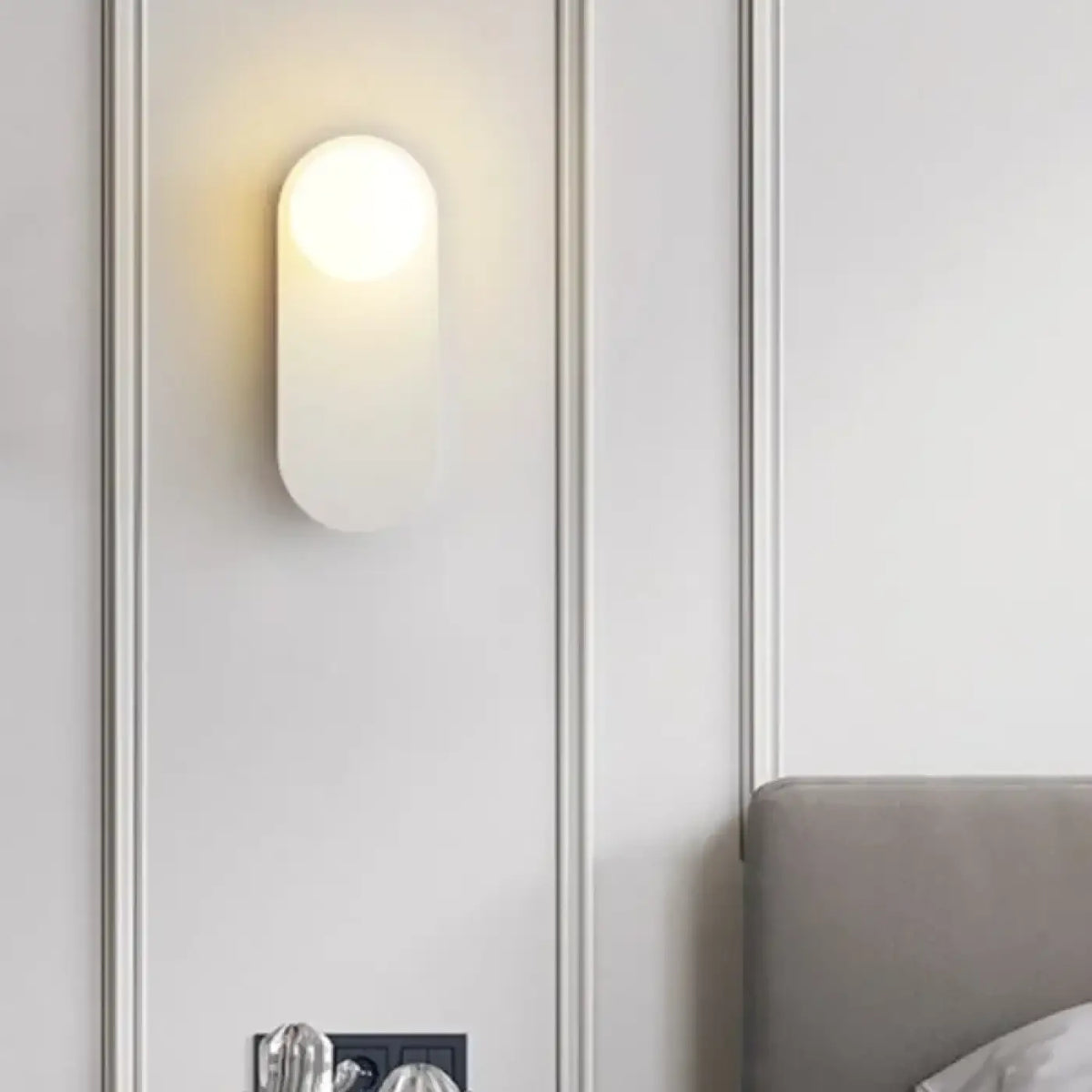 Applique Murale LED Boule Blanche – Dimon