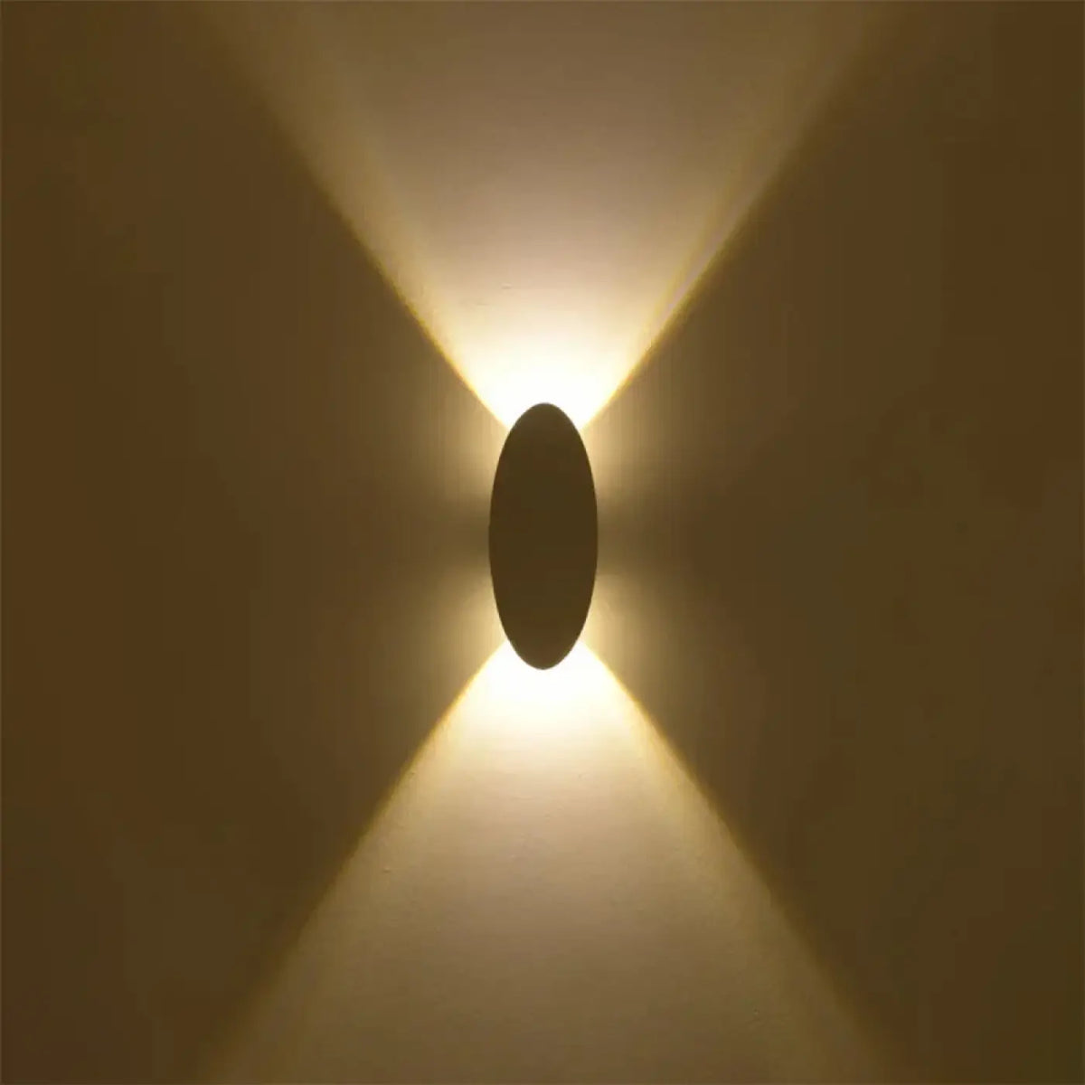 Applique Murale LED Ovale Blanche – Jona