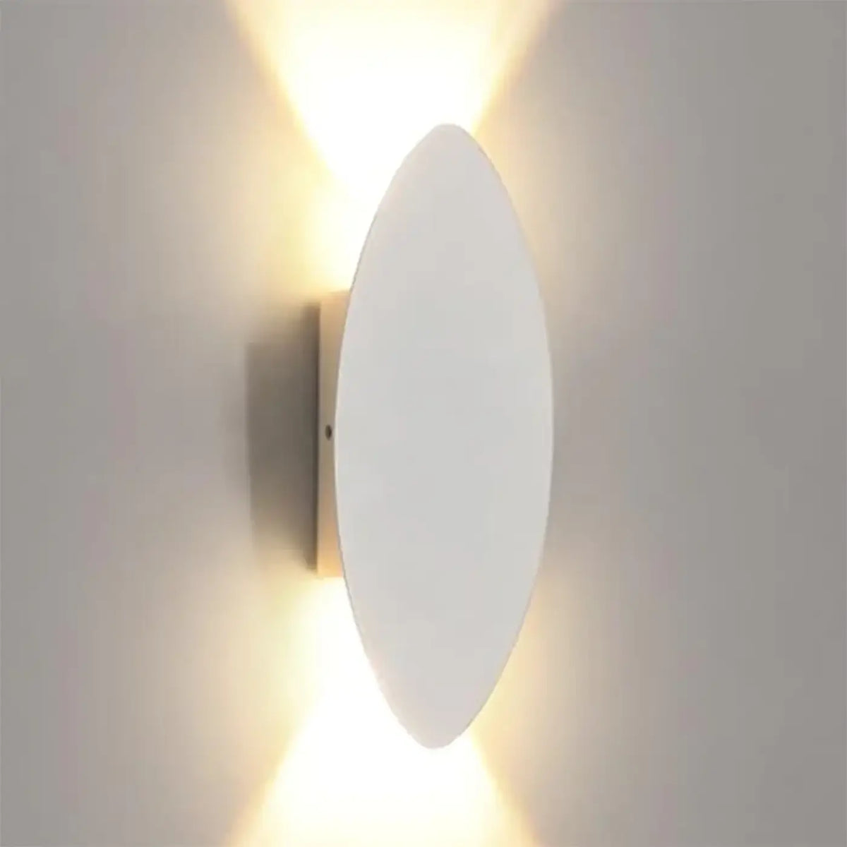 Applique Murale LED Ovale Blanche – Jona