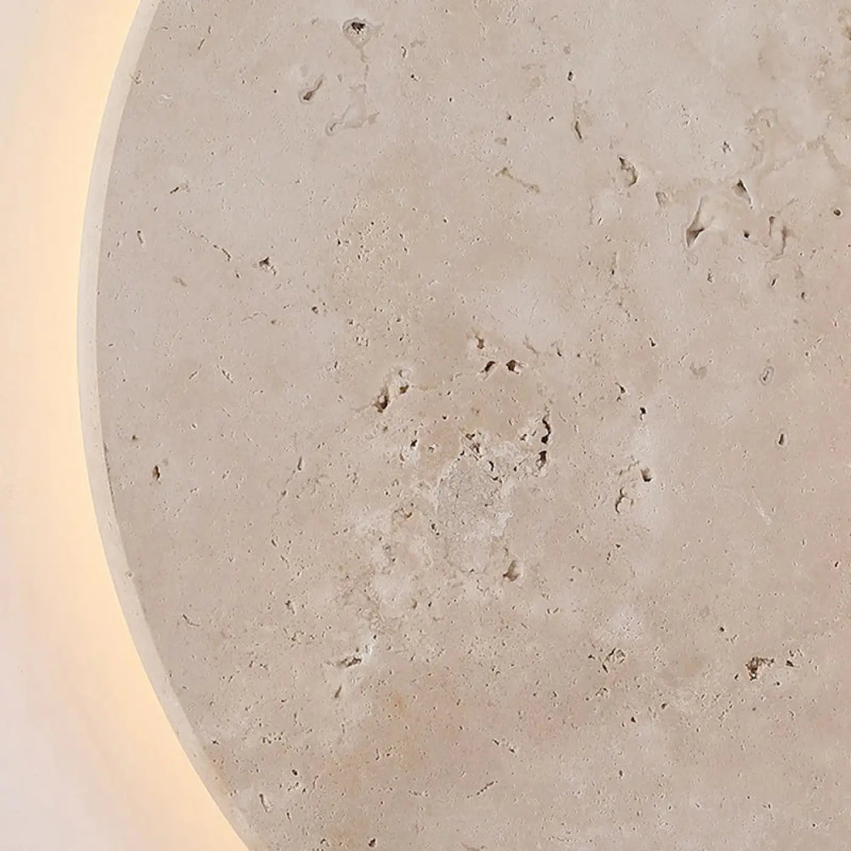 Applique Murale LED Pierre Blanche et Bois – Denelle