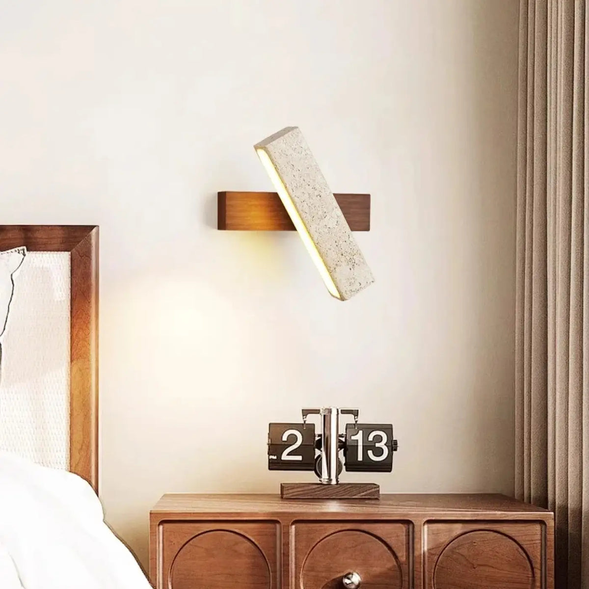 Applique Murale LED Pierre et Bois – Réman
