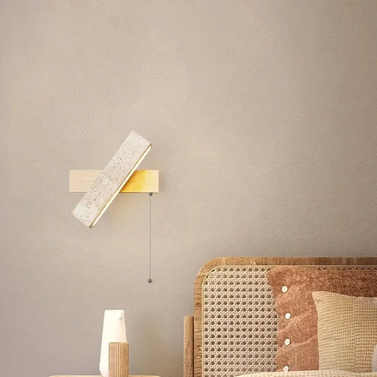 Applique Murale LED Pierre et Bois – Réman