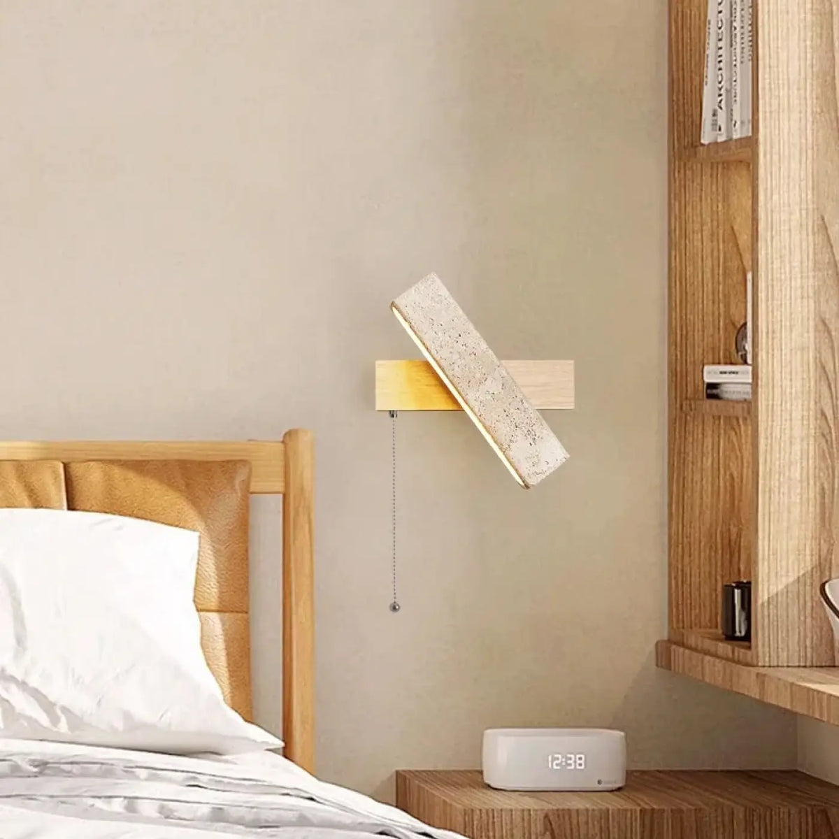 Applique Murale LED Pierre et Bois – Réman