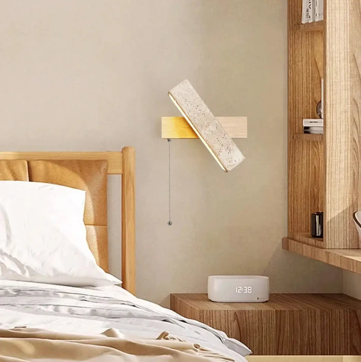 Applique Murale LED Pierre et Bois – Réman