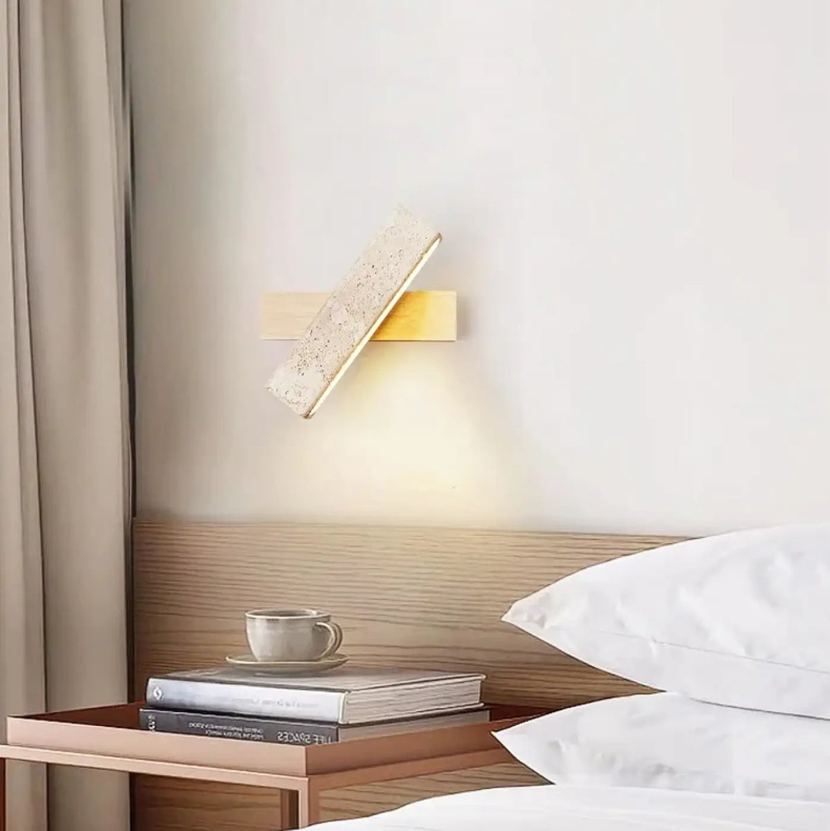 Applique Murale LED Pierre et Bois – Réman