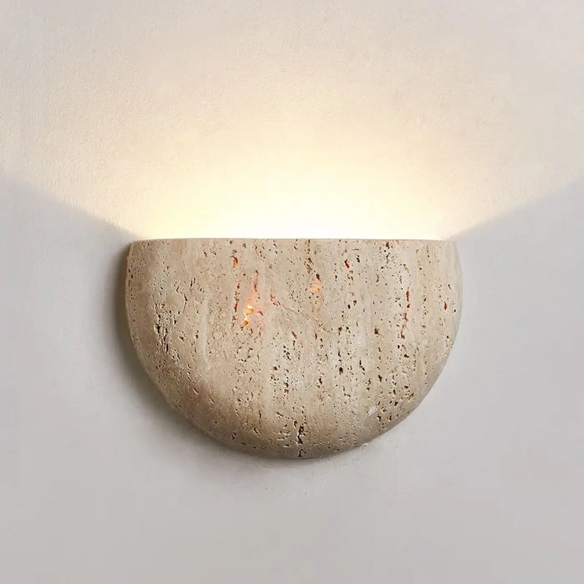 Applique Murale LED Pierre Demi-Cercle – Jevelle