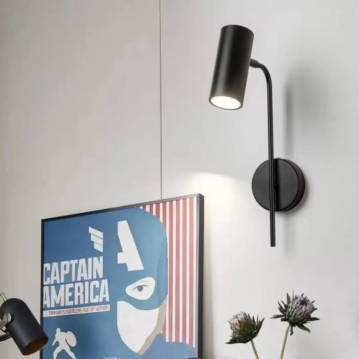 Applique Murale LED Pivotante en Laiton – Zilis