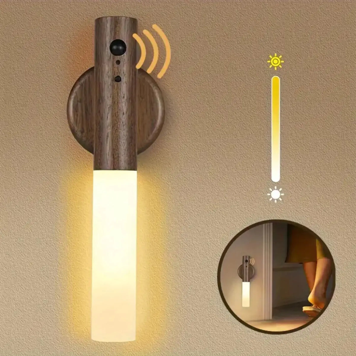 Applique Murale Magnétique en Bois – Beselle