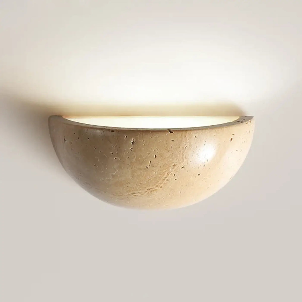 Applique Murale Marbre Demi-Sphère LED – Déson