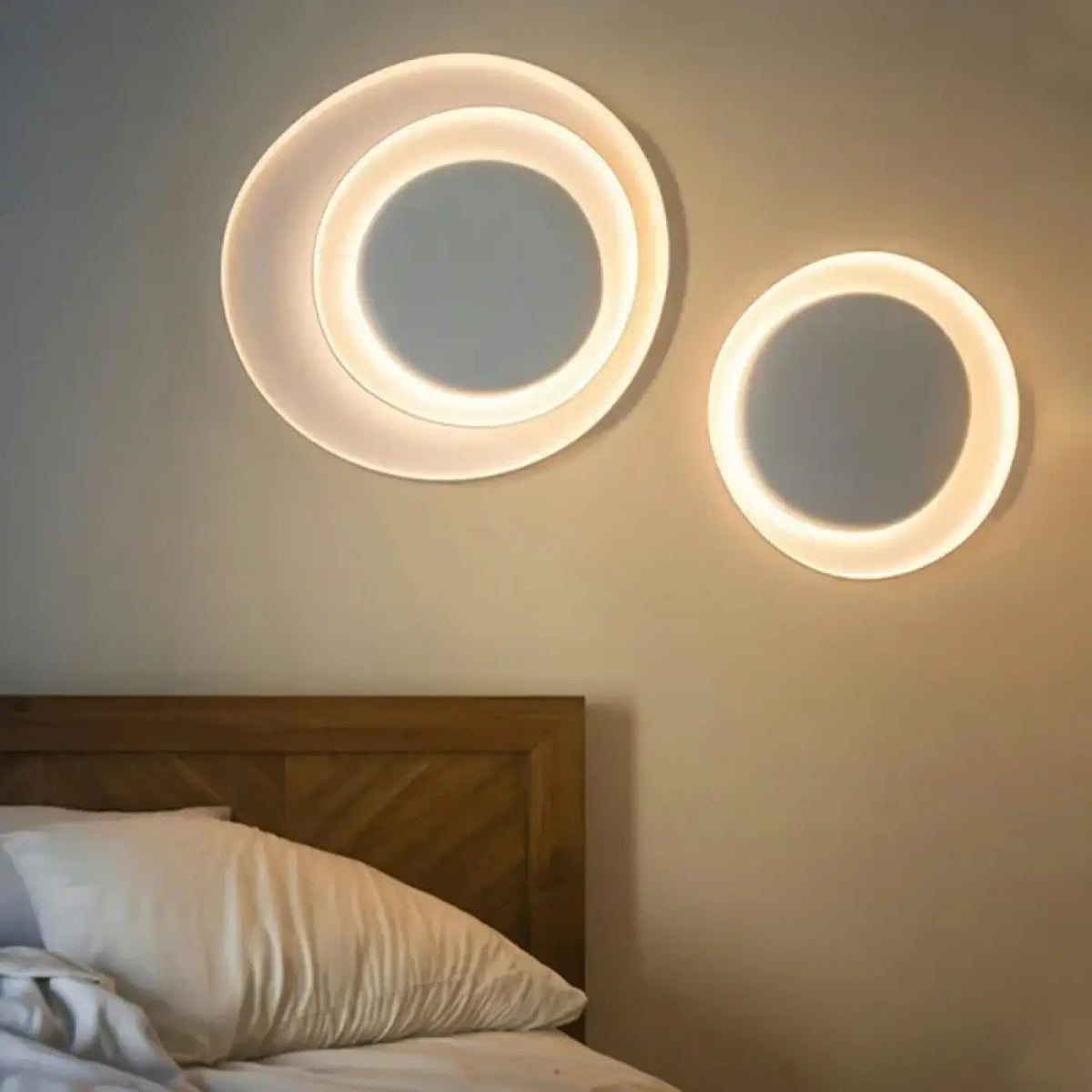 Applique Murale à Cercles Sculptés – Ménette