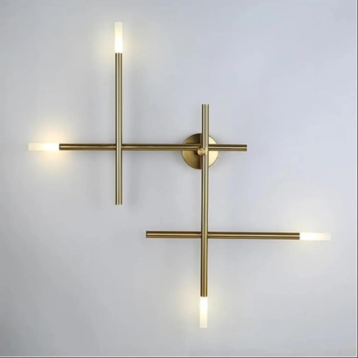 Applique Murale LED Croix Géométrique – Tedelle
