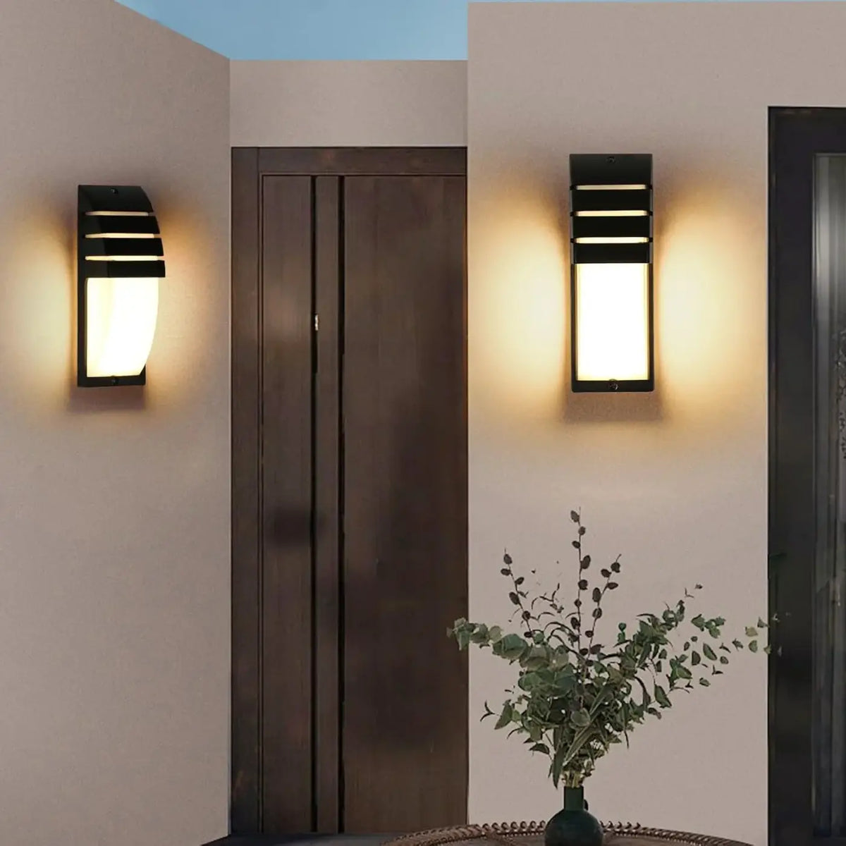 Applique Murale LED en Métal Noir – Nelon
