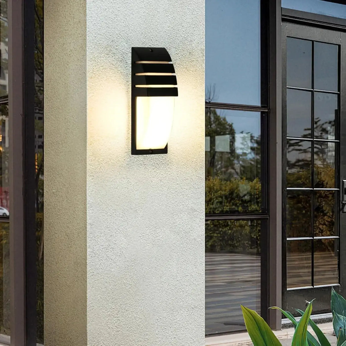 Applique Murale LED en Métal Noir – Nelon