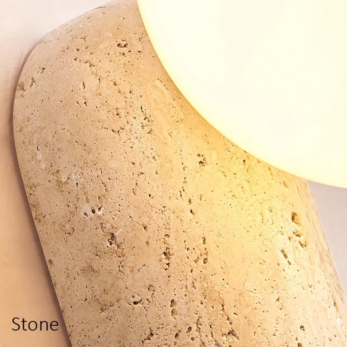 Applique Murale Pierre Naturelle et Globe – Eria