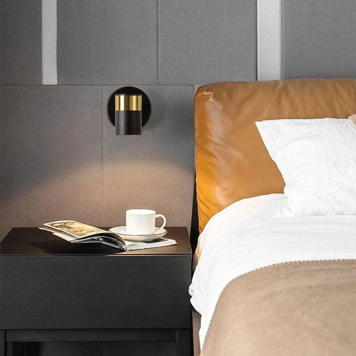 Applique Murale Moderne Noir ou Blanc – Kédelle