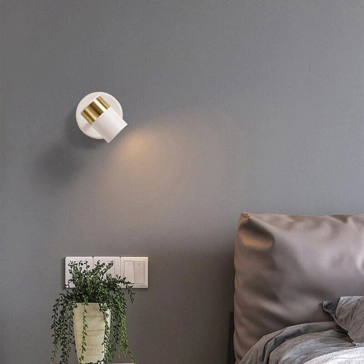 Applique Murale Moderne Noir ou Blanc – Kédelle