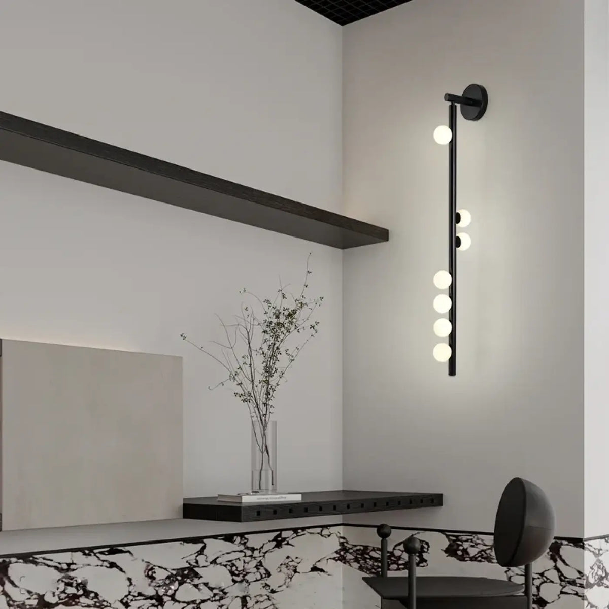 Applique Murale LED Boules de Verre – Vilette