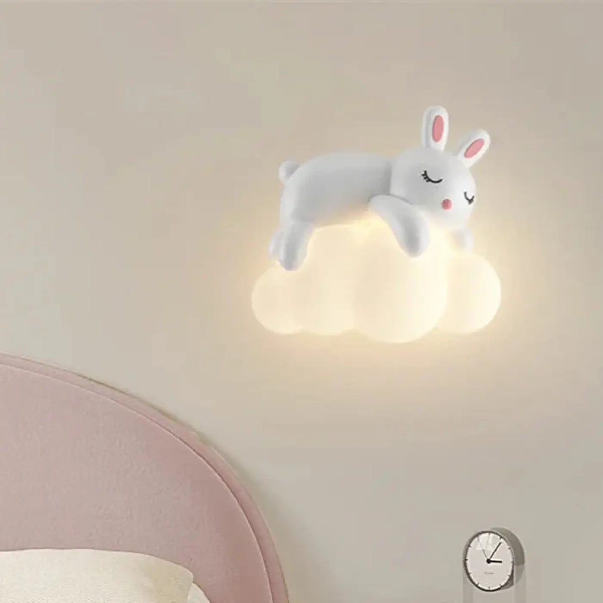 Applique Murale Enfant Nuage et Animal – Leselle