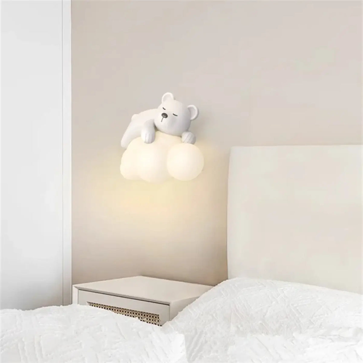 Applique Murale Enfant Nuage et Animal – Leselle