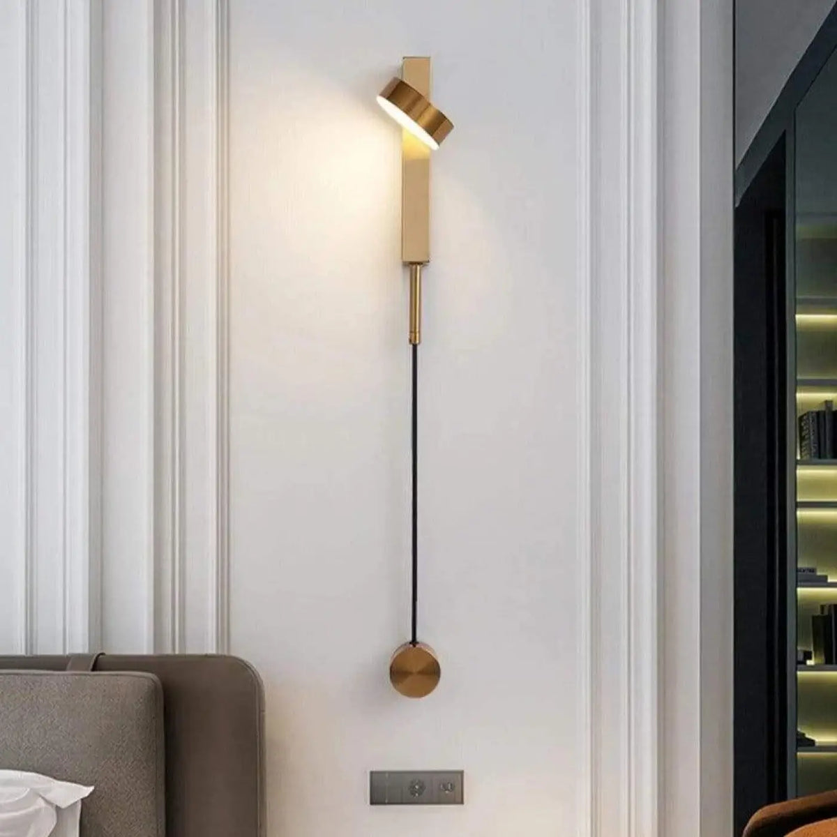 Applique Murale Orientable à Tête Ajustable – Zinel