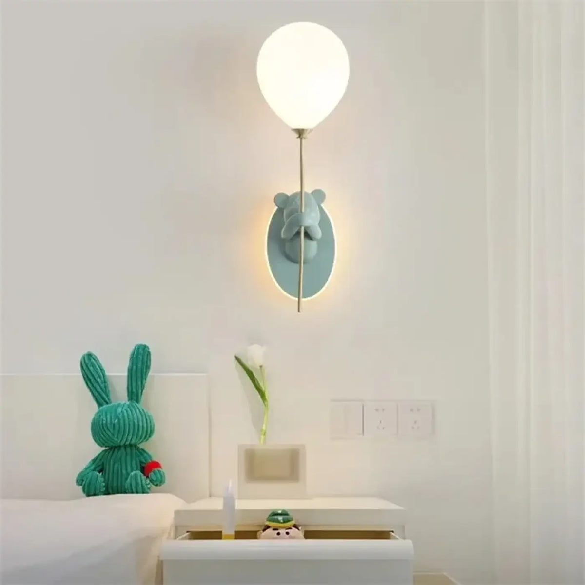 Applique Murale Enfant Ours au Ballon – Jenio