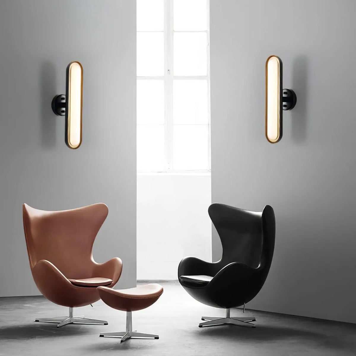 Applique Murale Ovale Industrielle – Jolia