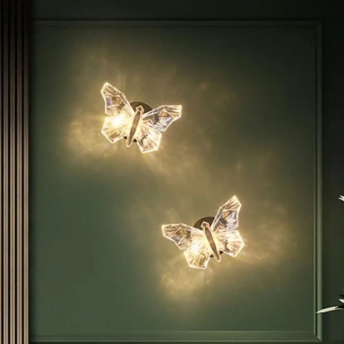 Applique Murale Papillon en Cristal – Zoline