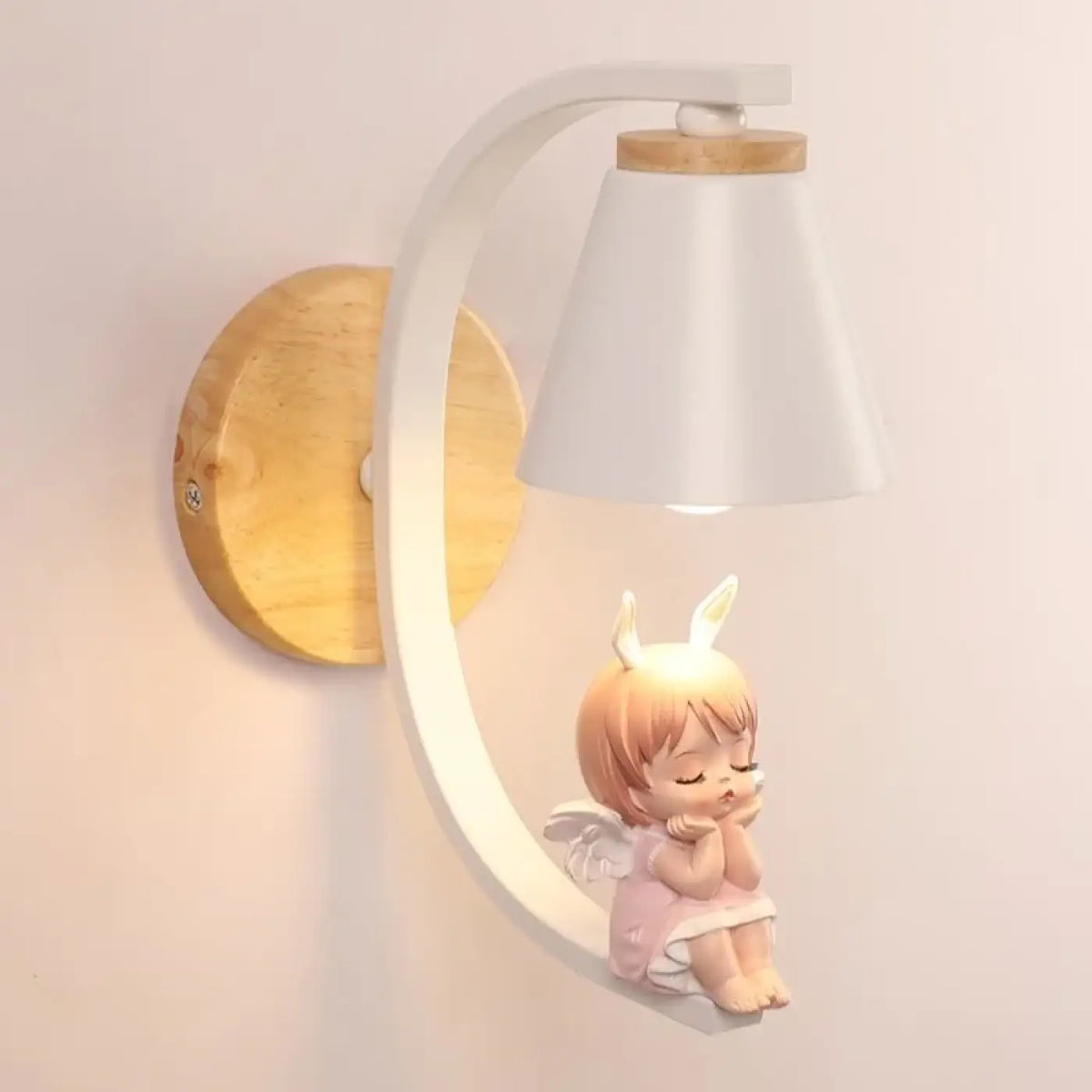 Applique Murale Enfant Petite Fée Rose – Jédo
