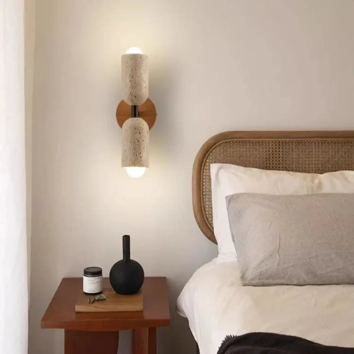 Applique Murale LED Pierre et Bois – Vénon