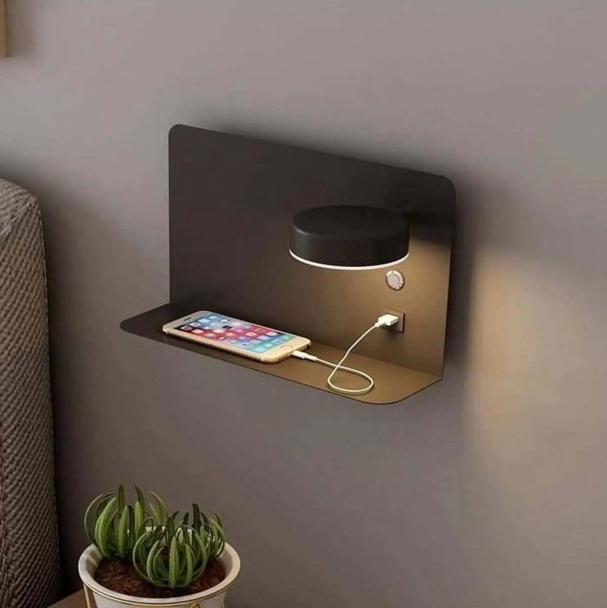 Applique Murale avec Port USB – Zevel
